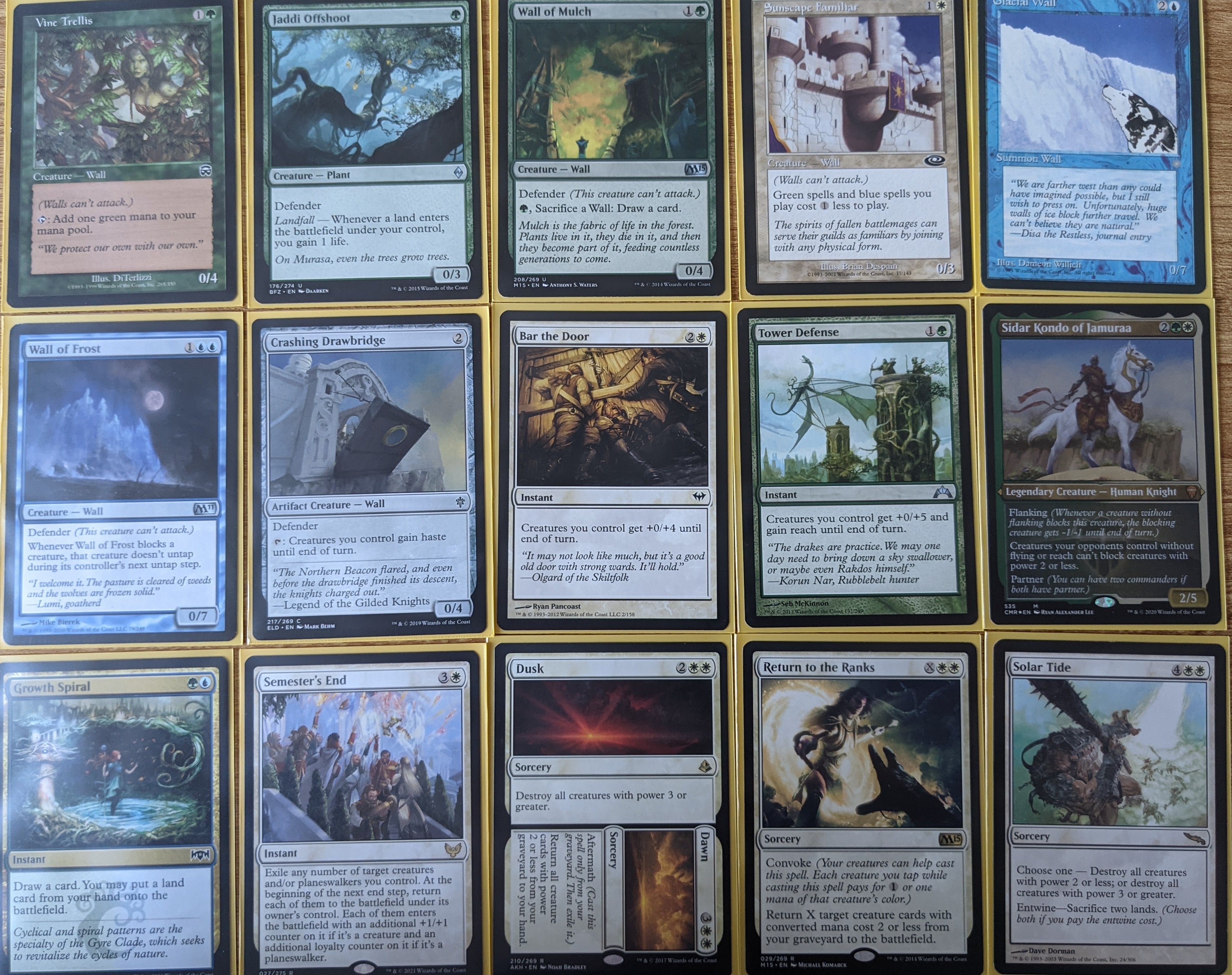 Arcades, the Strategist - Wall EDH Deck (Custom 100 Card Commander Deck)